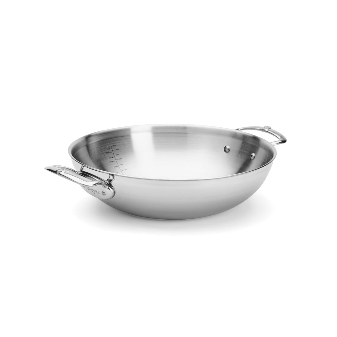 Affinity 32cm Wok with 2 Handles by De Buyer