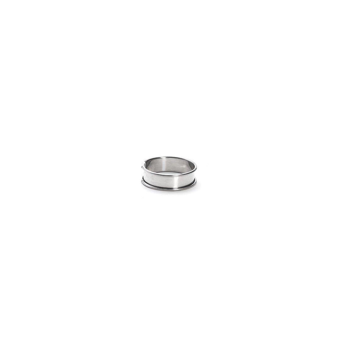 De Buyer 6cm Round Edge Tart Ring - De Buyer UK