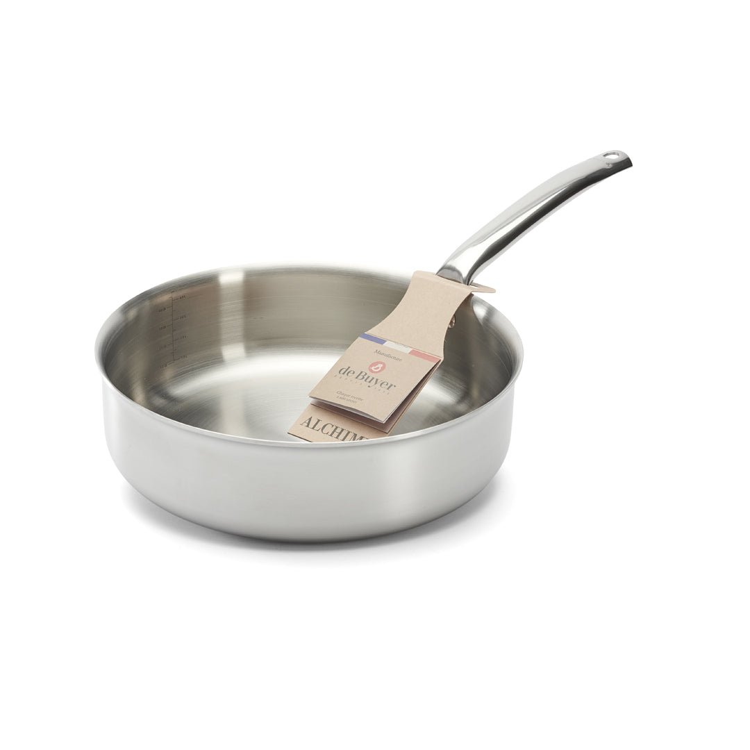 De Buyer Alchimy 28cm Straight Saute Pan - De Buyer UK