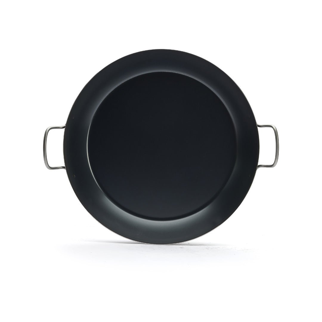 De Buyer Blue Carbon Steel 42cm Paella Pan - 12 Portion - De Buyer UK