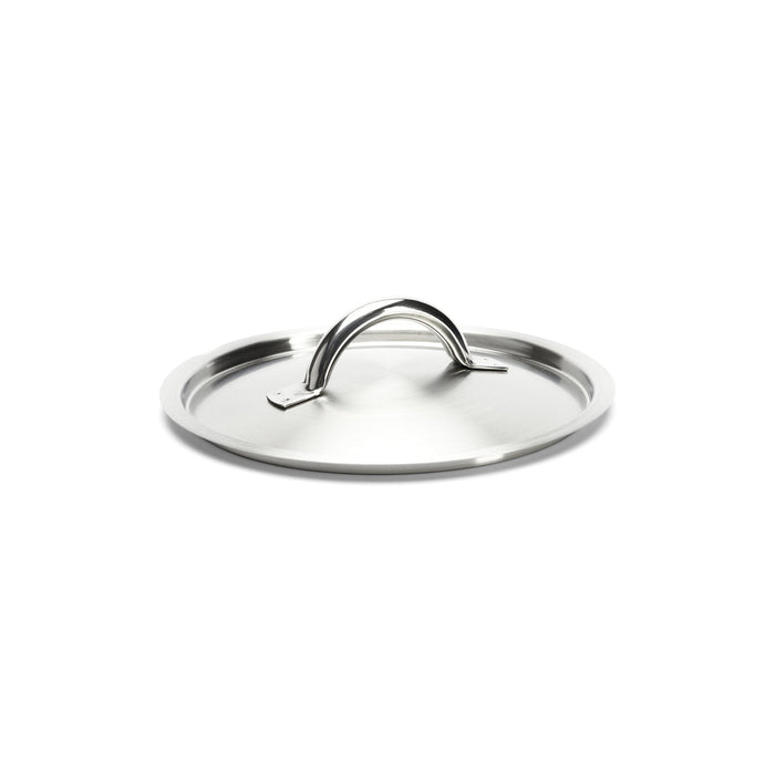 De Buyer Brushed 18cm Stainless Steel Lid - De Buyer UK