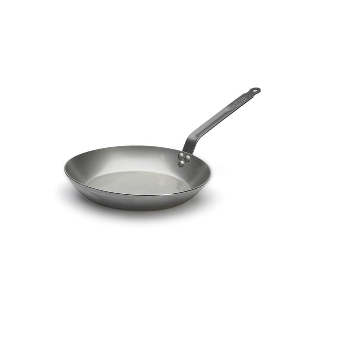 De Buyer Carbone Plus 30cm Round Lyonnaise Frying Pan - De Buyer UK