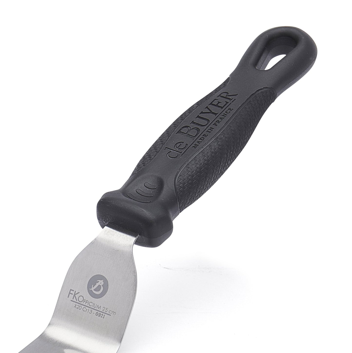 De Buyer FK Officium 25cm Cranked Pastry Spatula - De Buyer UK