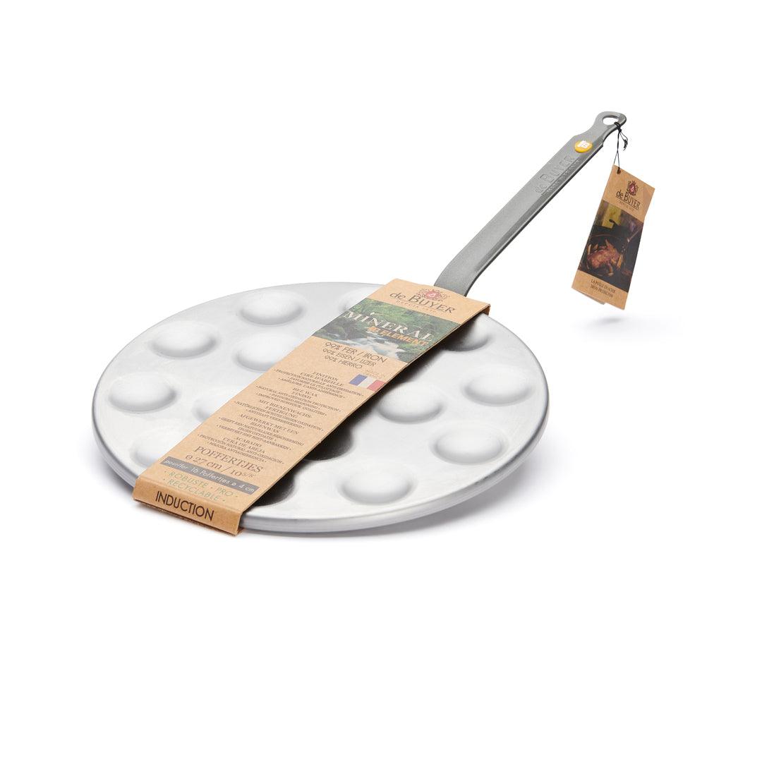 De Buyer Mineral B 27cm Mini Blini Pan - De Buyer UK