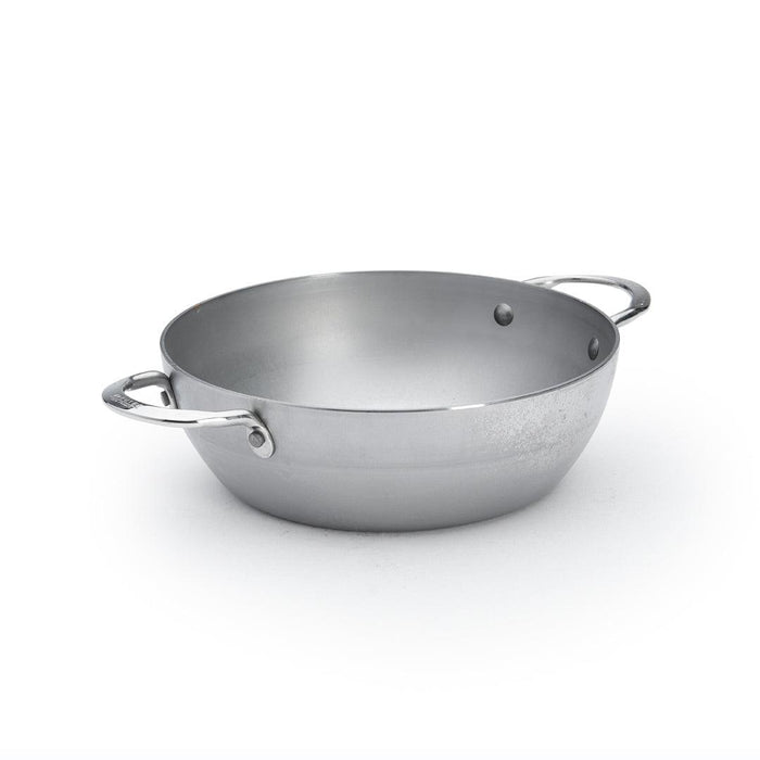 De Buyer Mineral B 28cm Deep Country Pan with 2 Handles - De Buyer UK