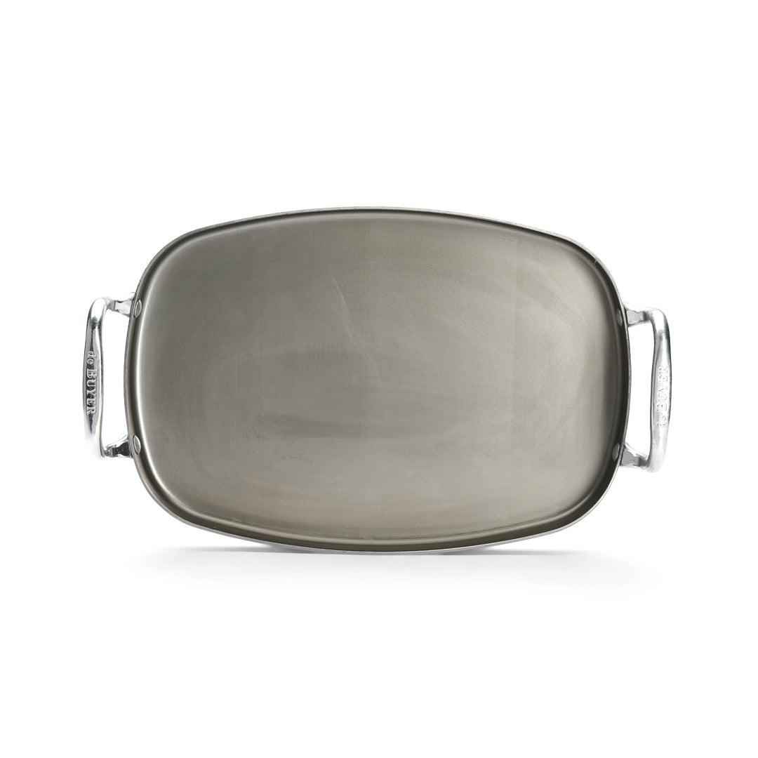 De Buyer Mineral B 38cm Rectangular Plancha Pan - De Buyer UK