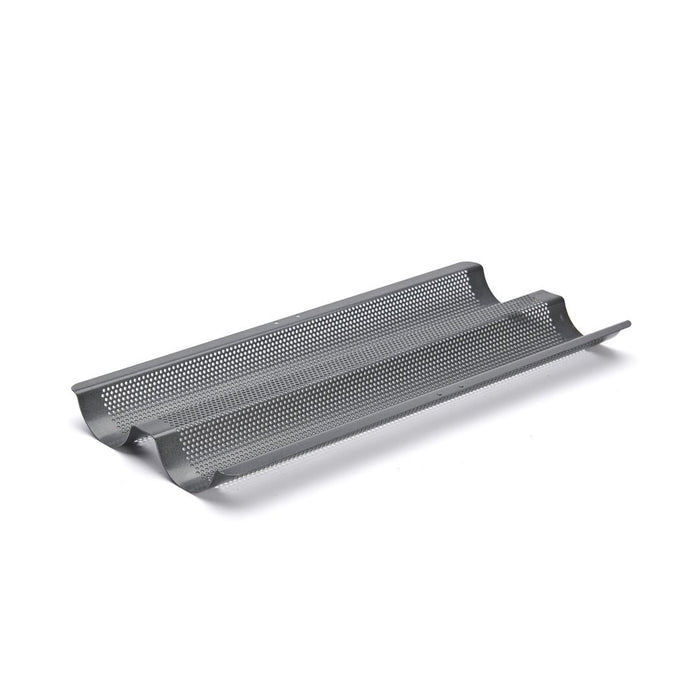 De Buyer Perforated Baguette Baking Tray - De Buyer UK