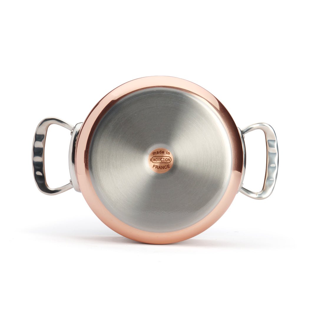De Buyer Prima Matera 24cm Stewpan with Lid | Steel Handle - De Buyer UK