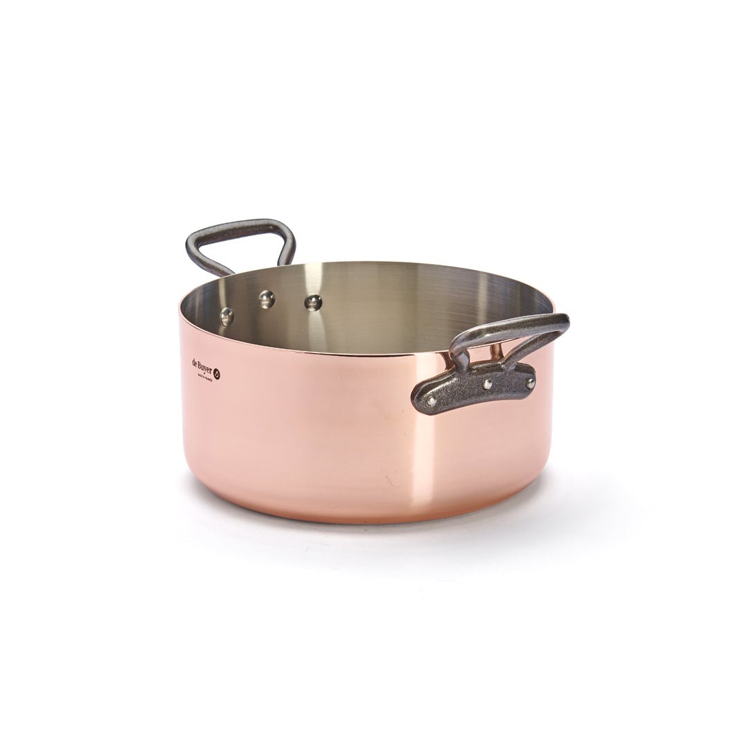 De Buyer Prima Matera 28cm Stewpan with Lid | Cast Handle - De Buyer UK