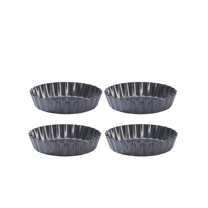 Fluted Tartlet Mould 10cm Set of 4