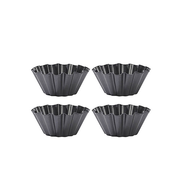 De Buyer Brioche Moulds 10cm Set of 4