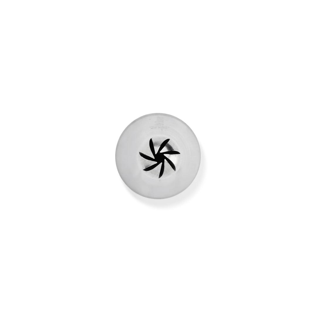 De Buyer Stainless Steel 8mm Rose Nozzle - 8 Points - De Buyer UK