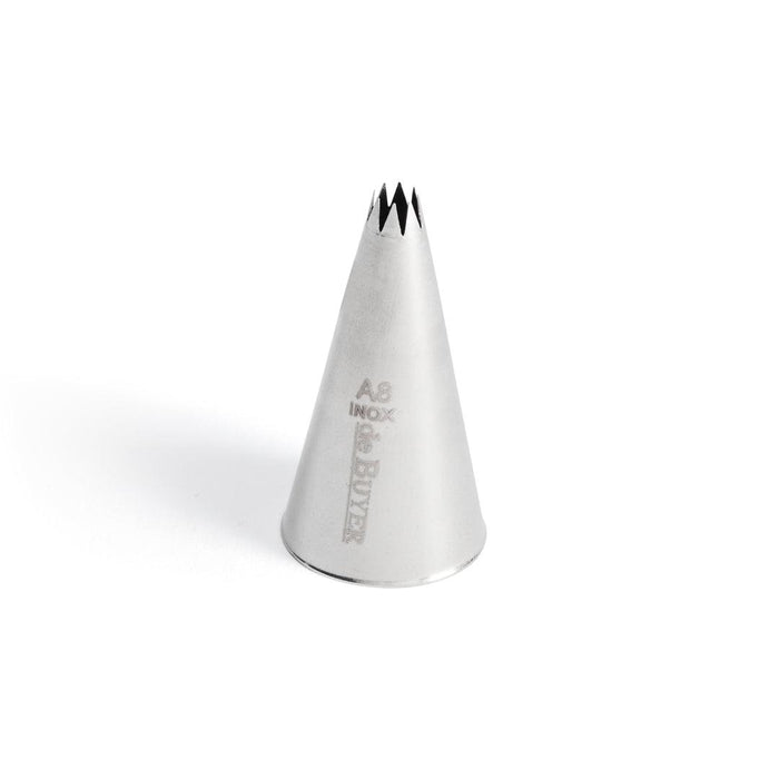 De Buyer Stainless Steel Star Nozzle (A8) - De Buyer UK