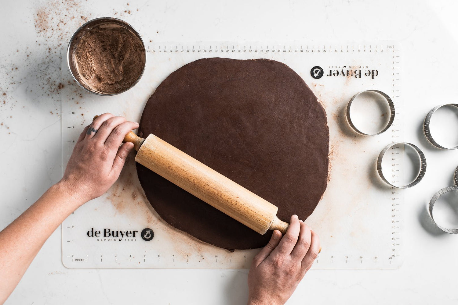 Rolling Pins, Wheels, Rulers and Combs - De Buyer UK