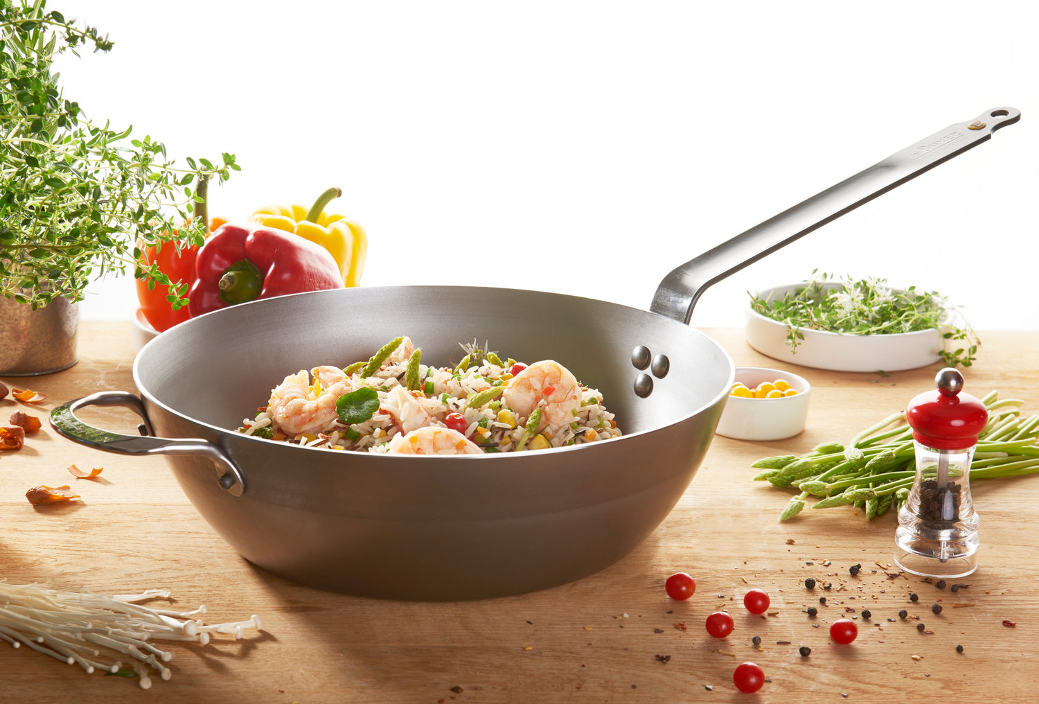 Steel Sauté Pans - De Buyer UK