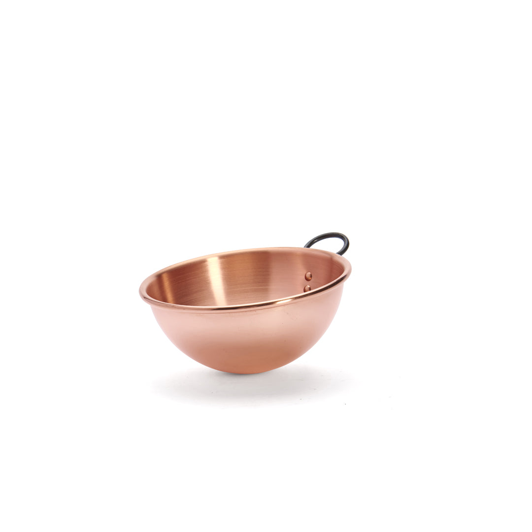 Copper 20cm Egg Whites Bowl by De Buyer