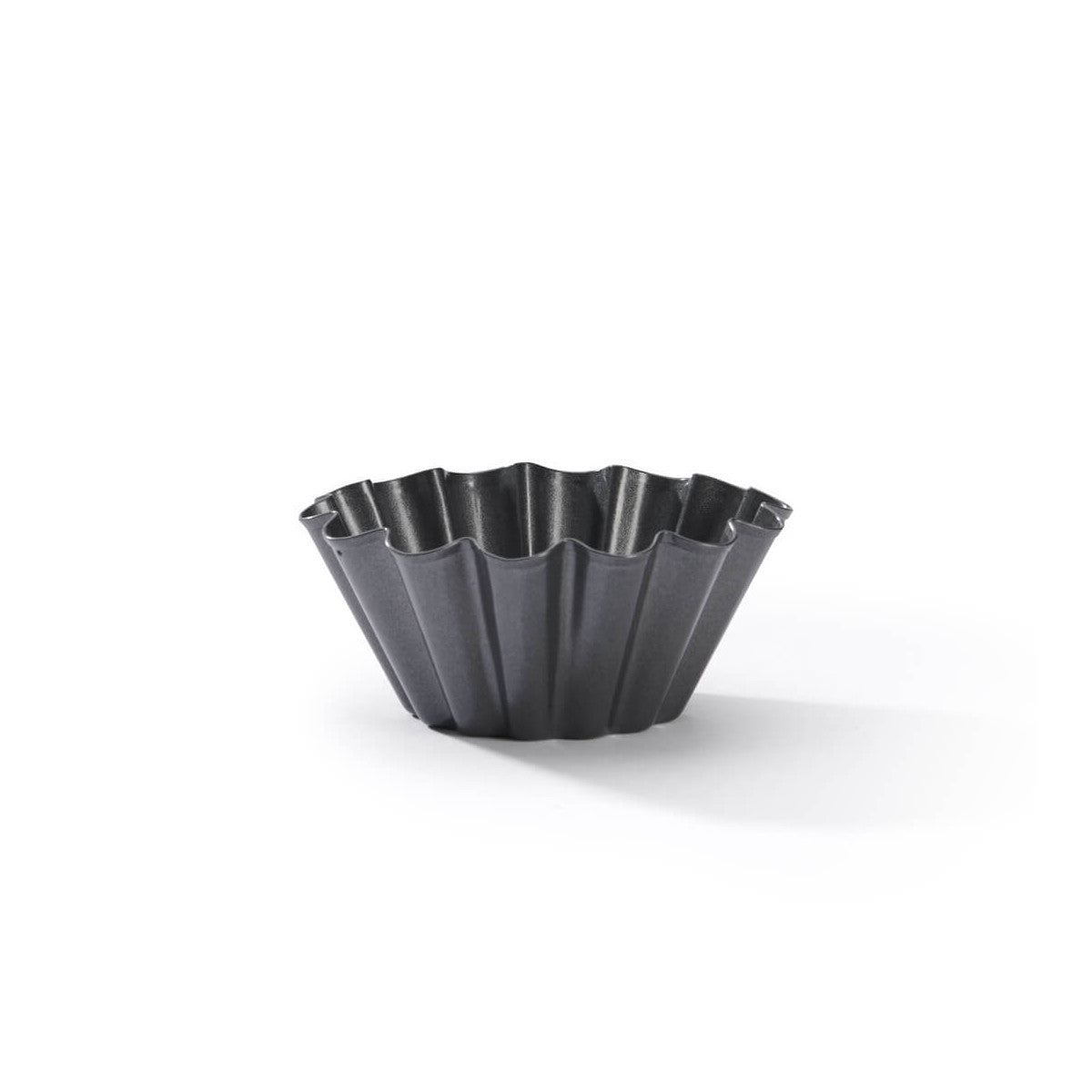 10cm brioche mould showing the non-stick coated steel interior