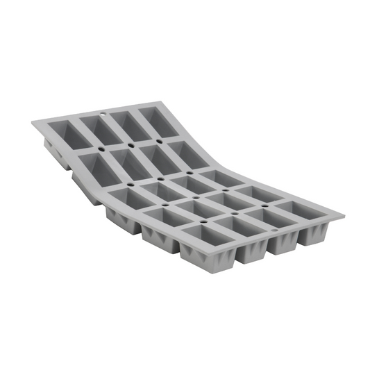 De Buyer Elastomoule Silicone Mould - 20 Mini Cake Portions