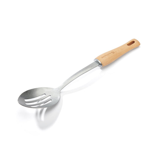 De Buyer B Bois 33.5cm Stainless Steel Slotted Spoon