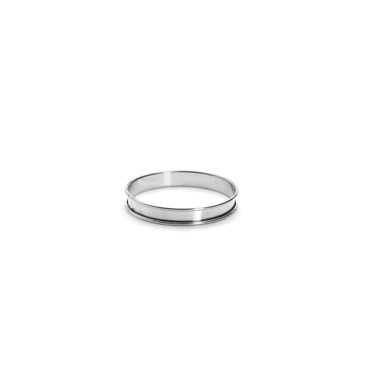 De Buyer 12cm Round Edge Tart Ring