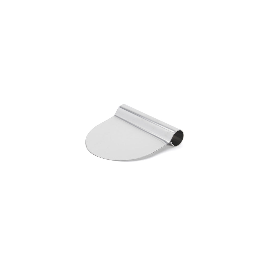 Flexible Steel 12cm Round Dough Scraper by De Buyer