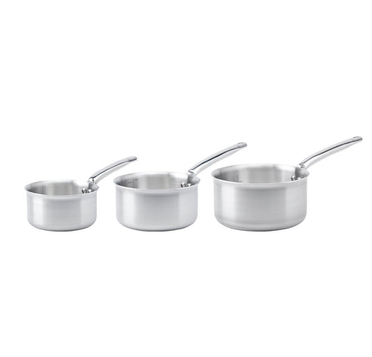 De Buyer Alchimy 3pc Saucepan Set