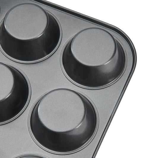 Muffin 12 Slot Baking Tray by De Buyer