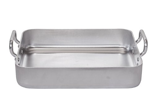 ALUMINIUM ROASTING PAN W/2 HANDLES by De Buyer