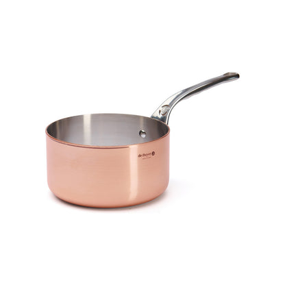 De Buyer Prima Matera 18cm copper saucepan with stainless steel handle