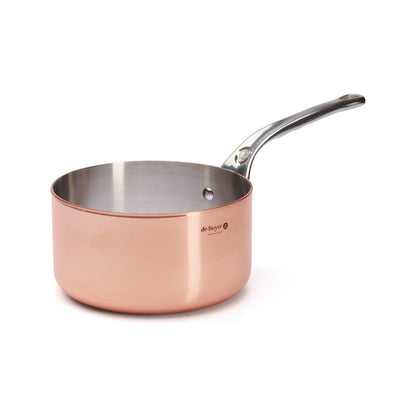De Buyer Prima Matera 20cm copper saucepan with stainless steel handle