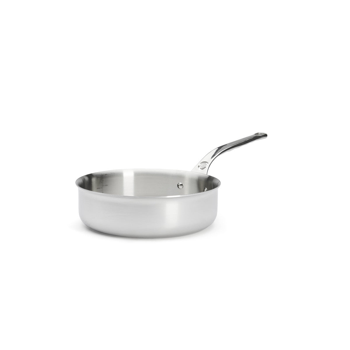 De Buyer Stainless Steel Straight Affinity Saute Pan 24cm