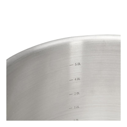De Buyer Prim'Appety 24cm stainless steel stewpan Close Up