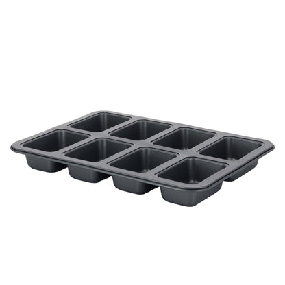De Buyer non-stick steel baking tray with eight mini cake cavities
