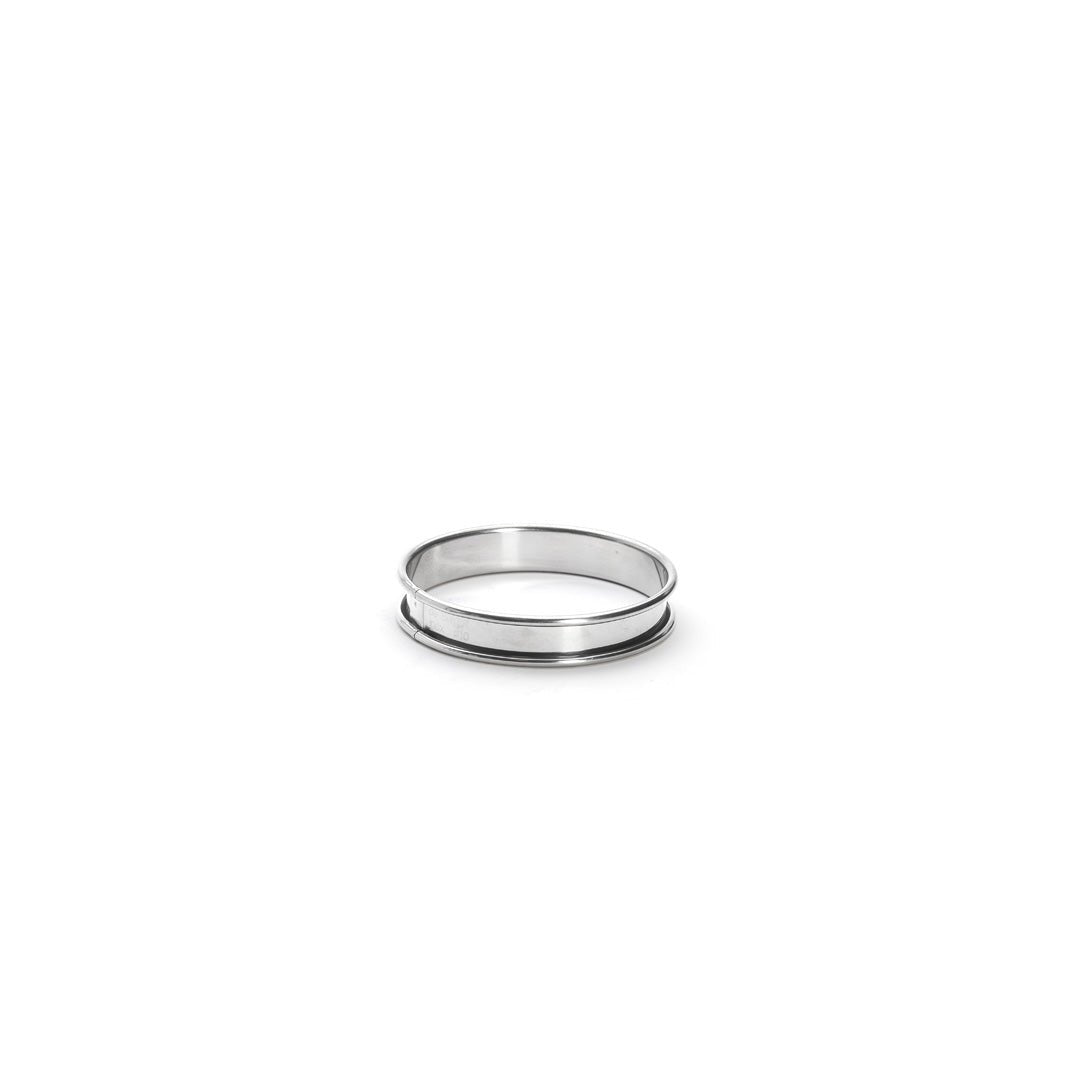 De Buyer 10cm Round Edge Tart Ring - De Buyer UK