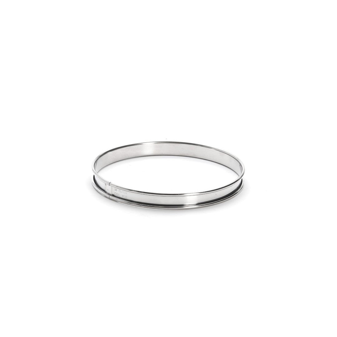 De Buyer 18cm Round Edge Tart Ring - De Buyer UK