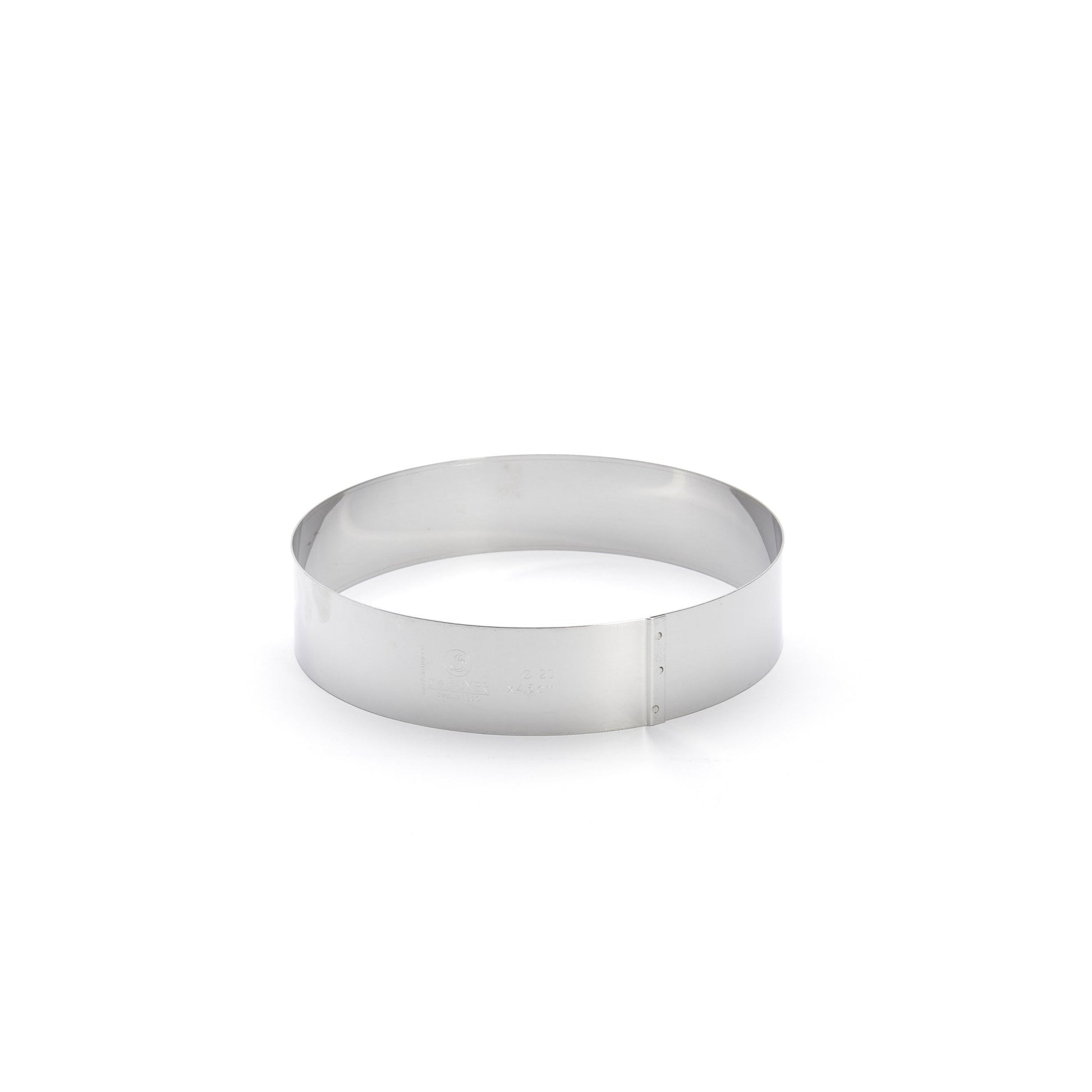 De Buyer 20cm Stainless Steel Ring - De Buyer UK