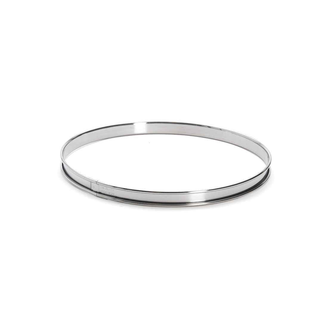De Buyer 28cm Round Edge Tart Ring - De Buyer UK