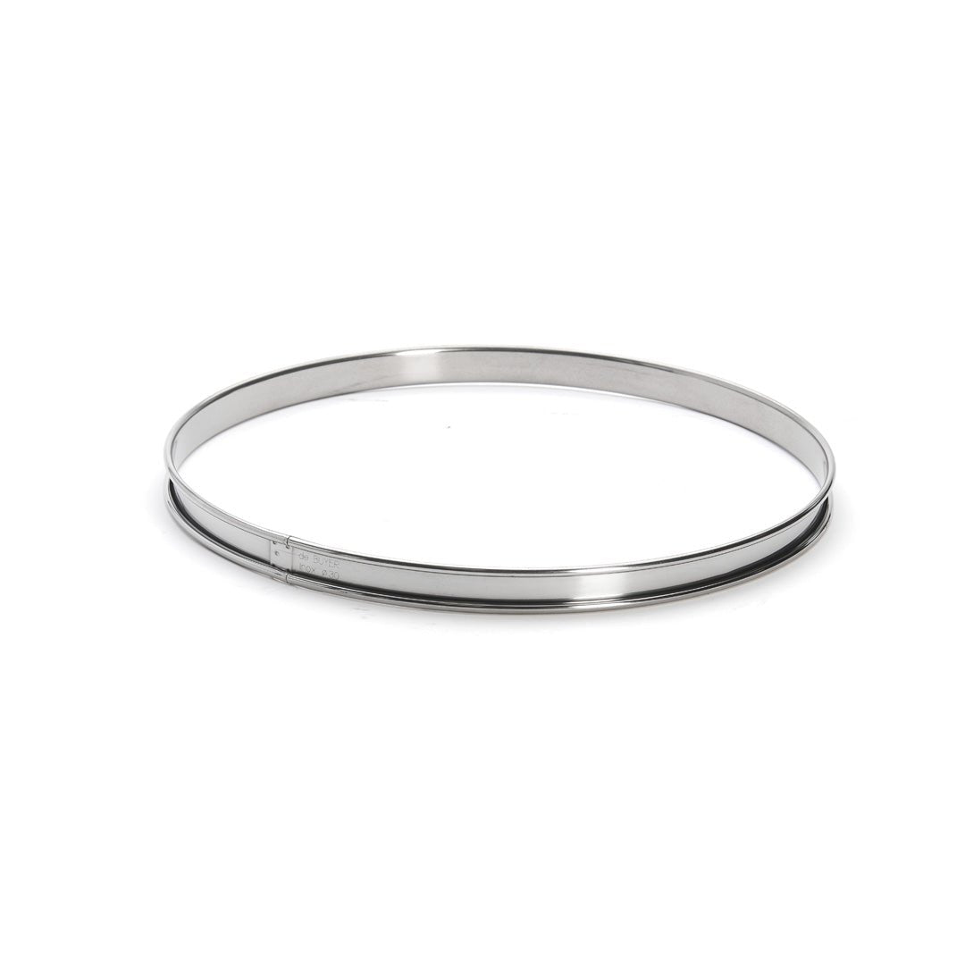 De Buyer 30cm Round Edge Tart Ring - De Buyer UK