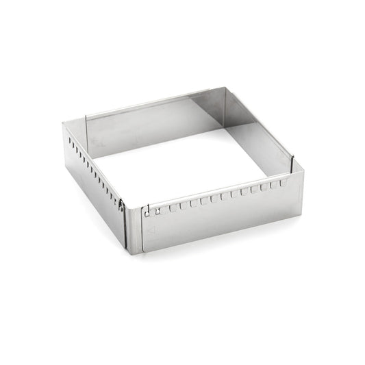 De Buyer Adjustable 30 x 30cm Pastry Square Frame - De Buyer UK