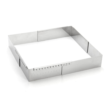 De Buyer Adjustable 30 x 30cm Pastry Square Frame - De Buyer UK