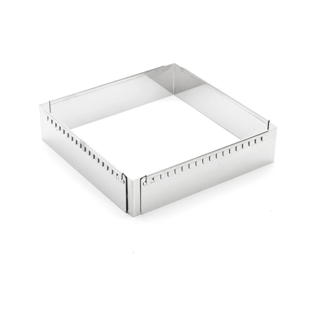 De Buyer Adjustable 37 x 37cm Pastry Square Frame - De Buyer UK