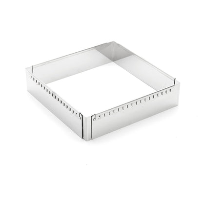 De Buyer Adjustable 37 x 37cm Pastry Square Frame - De Buyer UK