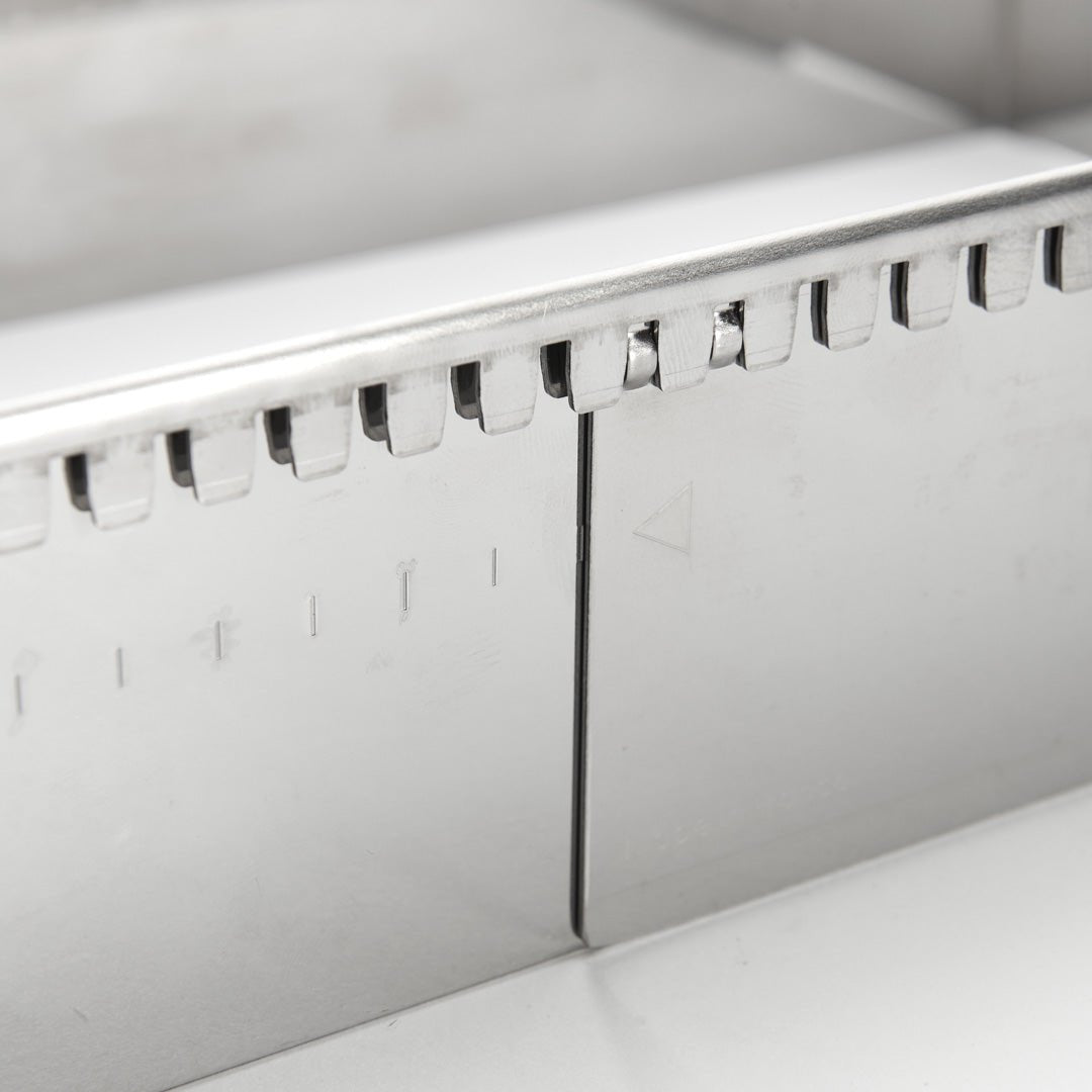 De Buyer Adjustable 40 x 21cm Rectangular Pastry Frame - De Buyer UK