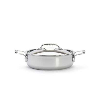De Buyer Affinity 20cm Saute Pan with Lid - De Buyer UK