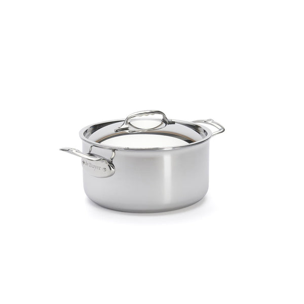 De Buyer Affinity 24cm Stewpan with Lid - De Buyer UK