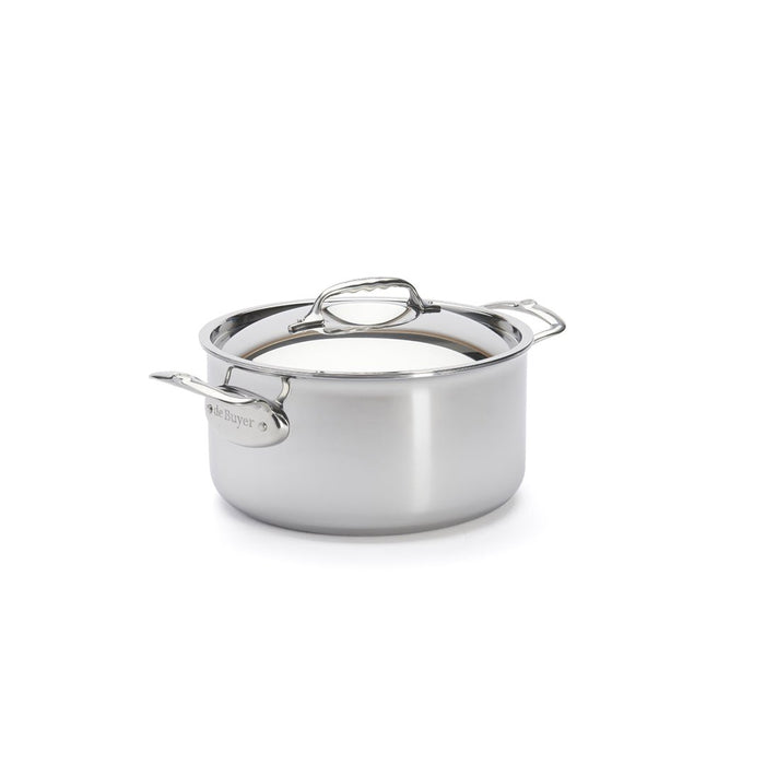 De Buyer Affinity 24cm Stewpan with Lid - De Buyer UK