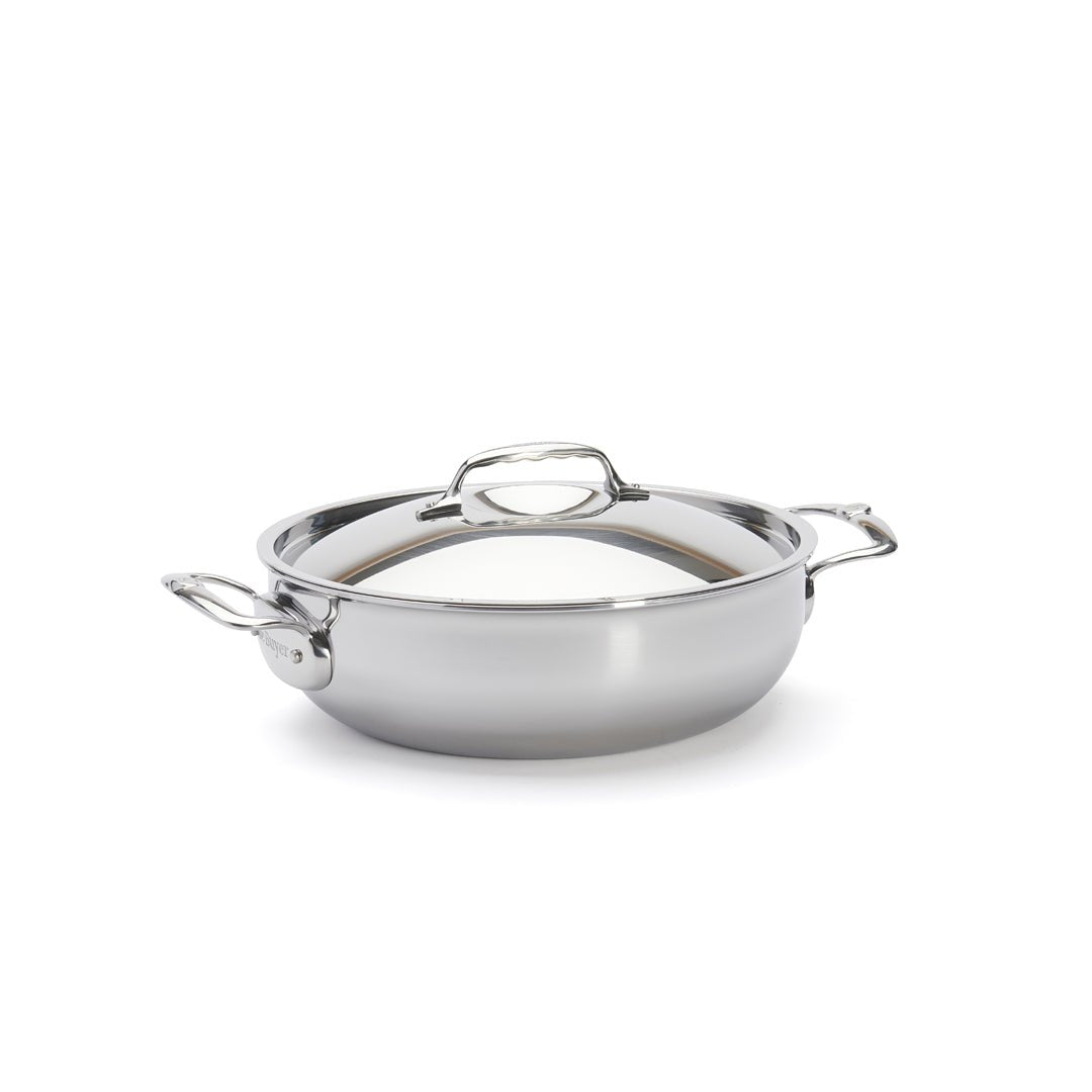 De Buyer Affinity 28cm Conical Sauté Pan with Lid - De Buyer UK