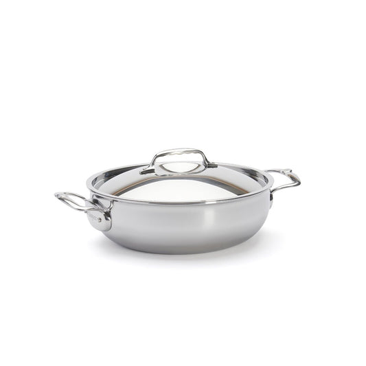 De Buyer Affinity 28cm Conical Sauté Pan with Lid - De Buyer UK