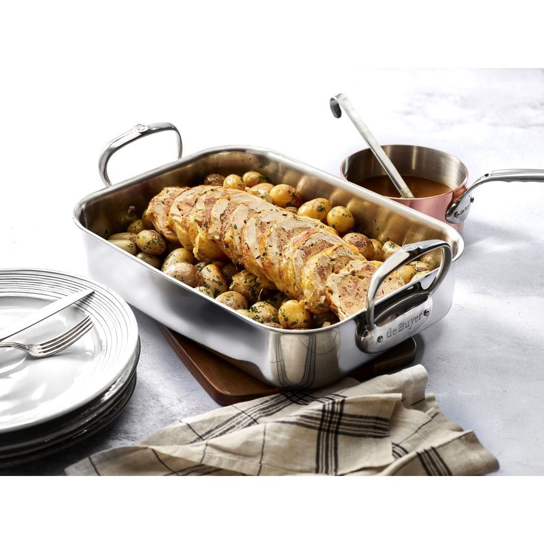 De Buyer Affinity 41cm x 27.5cm Roasting Pan - De Buyer UK