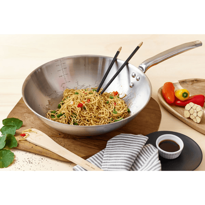De Buyer Alchimy 32cm Wok - De Buyer UK